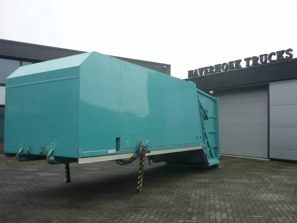 DAF 400 CF Haller X2 .20 m3 garbage box