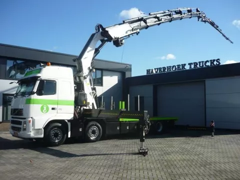Volvo FH 480 8x4 Fassi F 1300 Fly jib and winch Euro 5